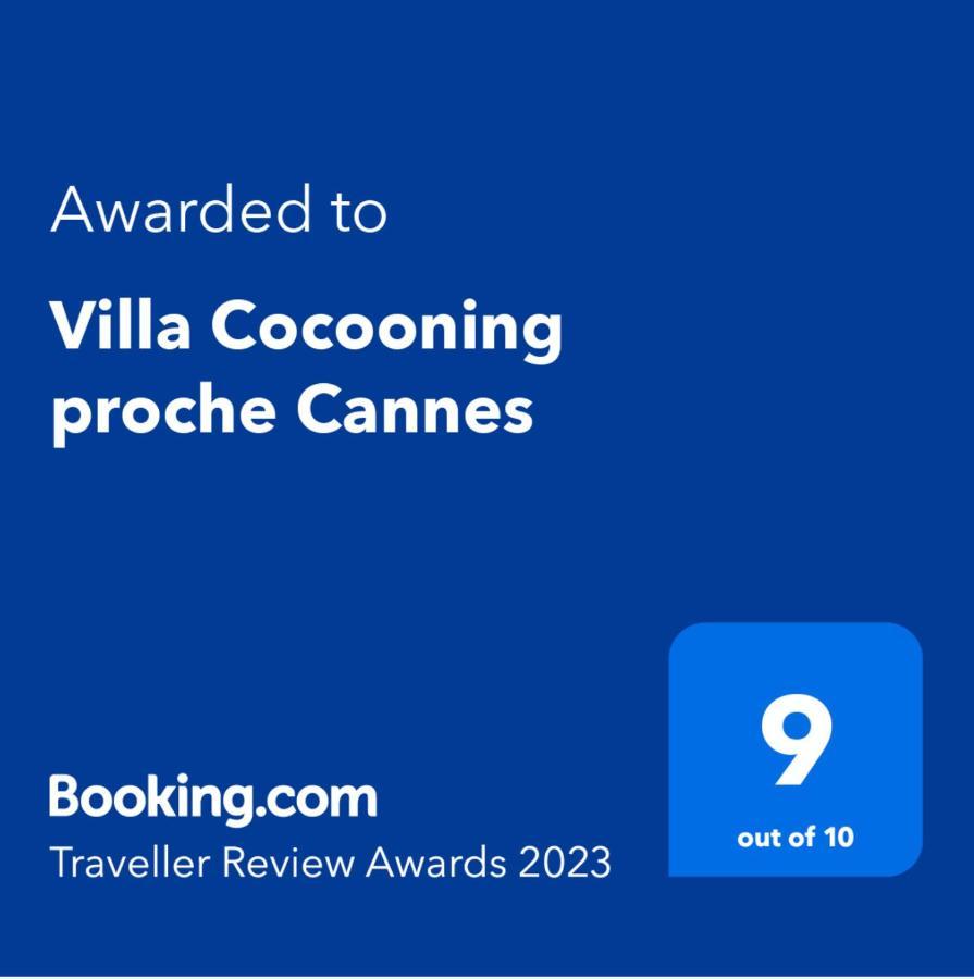 Villa Cocooning Proche Cannes Vallauris Ngoại thất bức ảnh
